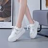 Массивные белые кроссовки на платформе, женские роскошные дизайнерские брендовые туфли высокого качества для женщин, высокие кроссовки, женские зимние виды спорта