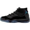 Детские баскетбольные кроссовки Air Jordan 11 Retro High top Черно-синие для детей 3-7 лет 378039-047