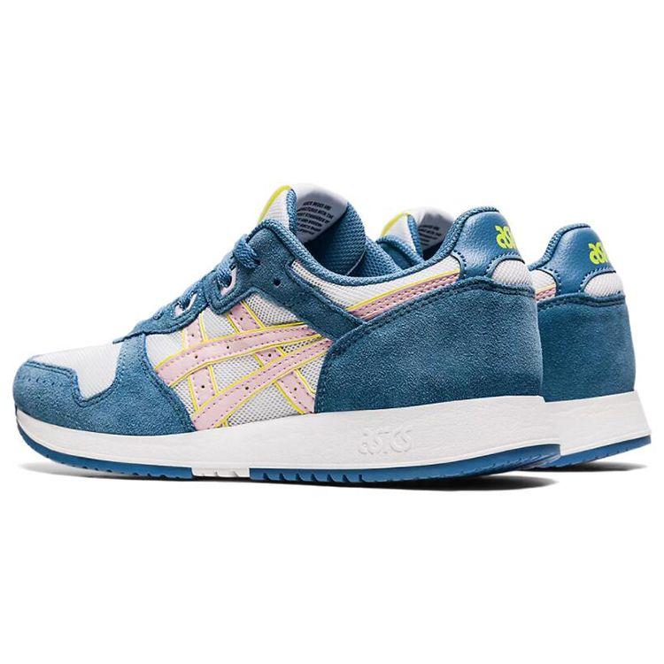 Asics Lyte Classic Джинсовая ткань Спортивные Удобные Низкие Кроссовки для Повседневной Носки Женские Кроссовки Синий Белый 1202A112-101