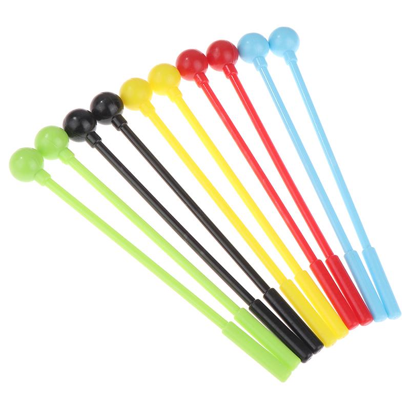 2Pcs Percussion Drum Sticks Mallets Drumsticks Adults Kids Stick Mallet Plastic Instrument Children'S Toys Accessories