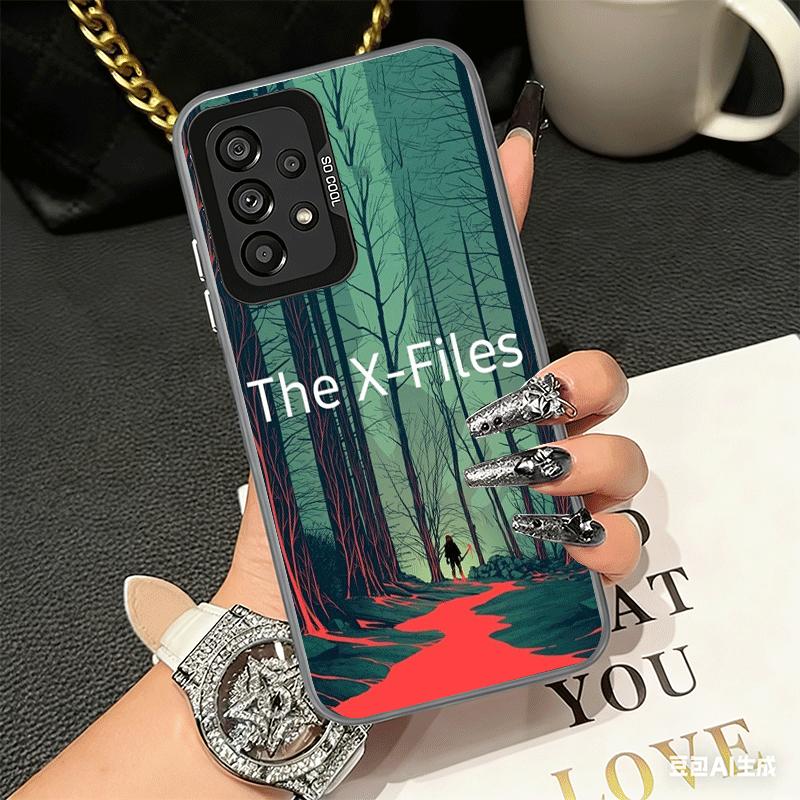 Противоударный чехол для телефона The X Files I Want to Believe для Samsung A17 A16 A15 A14 A37 A57 A36 A56 A26 A35 A55 A25 A34 A54 A24 A13