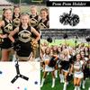 Cheerleading Pompom Holder Cheer Bag Organizer With Snapbutton Durable Hanger For Multiple Poms, Cheer Gear Accessory Girls