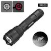502B Infrared Flashlight IR 850nm/940nm Night Vision LED Tactical Flashlight IPX6 Waterproof Torch Use 18650 Hunting Lantern