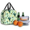 Kawaii Cactus Cinco De Mayo Lunch Bag Travel Box Work Bento Cooler Многоразовая сумка для пикника Изолированные контейнеры для покупок