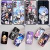 Re Zero Emilia Ram Rem Новый Высококачественный Чехол-Ракушка для Телефона для Redmi Note 10 11 12 Pro Max 10S 10C 10T 11A 11S 12S 12C