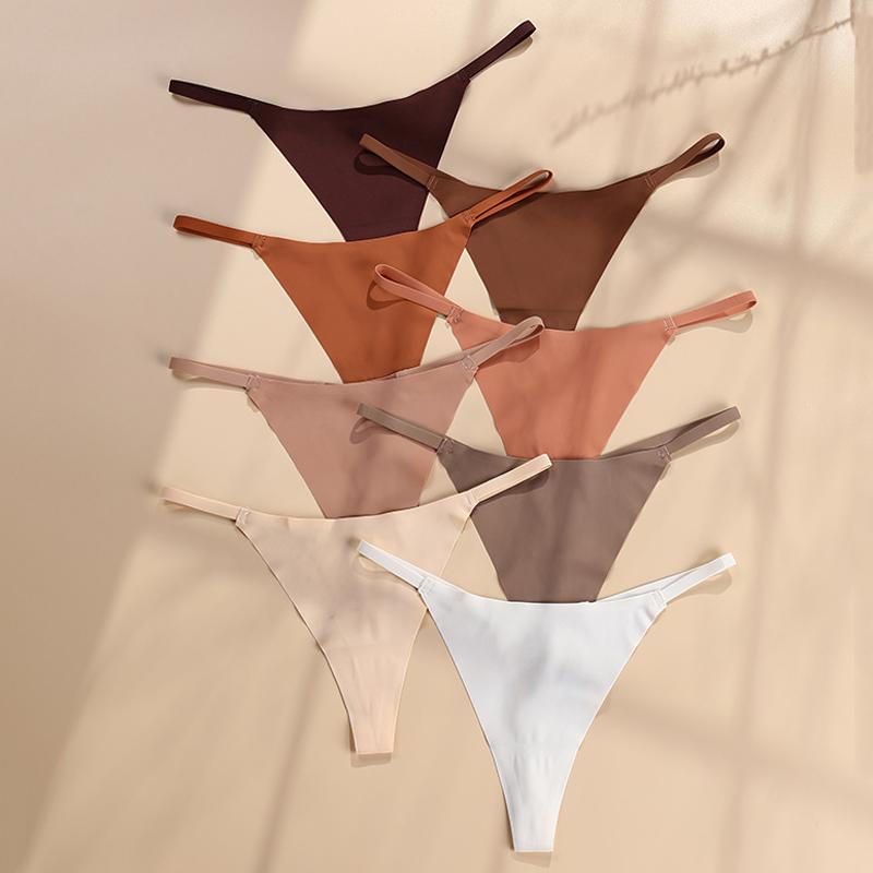 Женские сексуальные трусики-мороженое с низкой талией, нижнее белье, стринги, женские стринги, нижнее белье, искушение, без следов, цельное нижнее белье