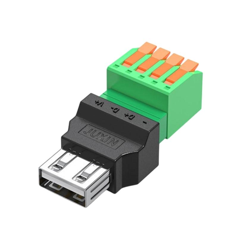 Без пайки Требуется USB 2.0 Папа Мама Разъем Быстрозажимной Тип Терминала Для Ремонта Кабеля Мыши Клавиатуры