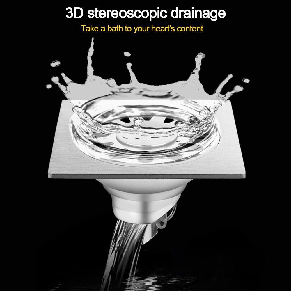 С сетчатой ​​решеткой, сетчатым фильтром для раковины, сливом для пола двойного назначения, аксессуарами для стиральной машины для ванной комнаты