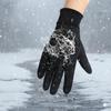 Велоперчатки Водоотталкивающие Термальные Лыжные Меховые Манжеты велосипедные Парусные Езда Рабочие Беговые Перчатки
