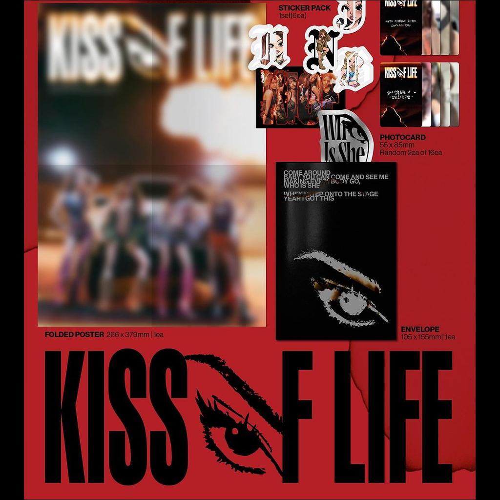 Kiss Of Life [Кто она] Второй студийный альбом (Версия «Благоговение») + Бесплатный подарок