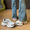Новые папины кроссовки женские весенние студенческие спортивные кроссовки для бега повседневная обувь на высокой толстой подошве