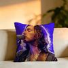 Rock Singer HHozier Pillow Case Square DoubleSided Sofa Cushion Cover Bedroom Bedside Pillow