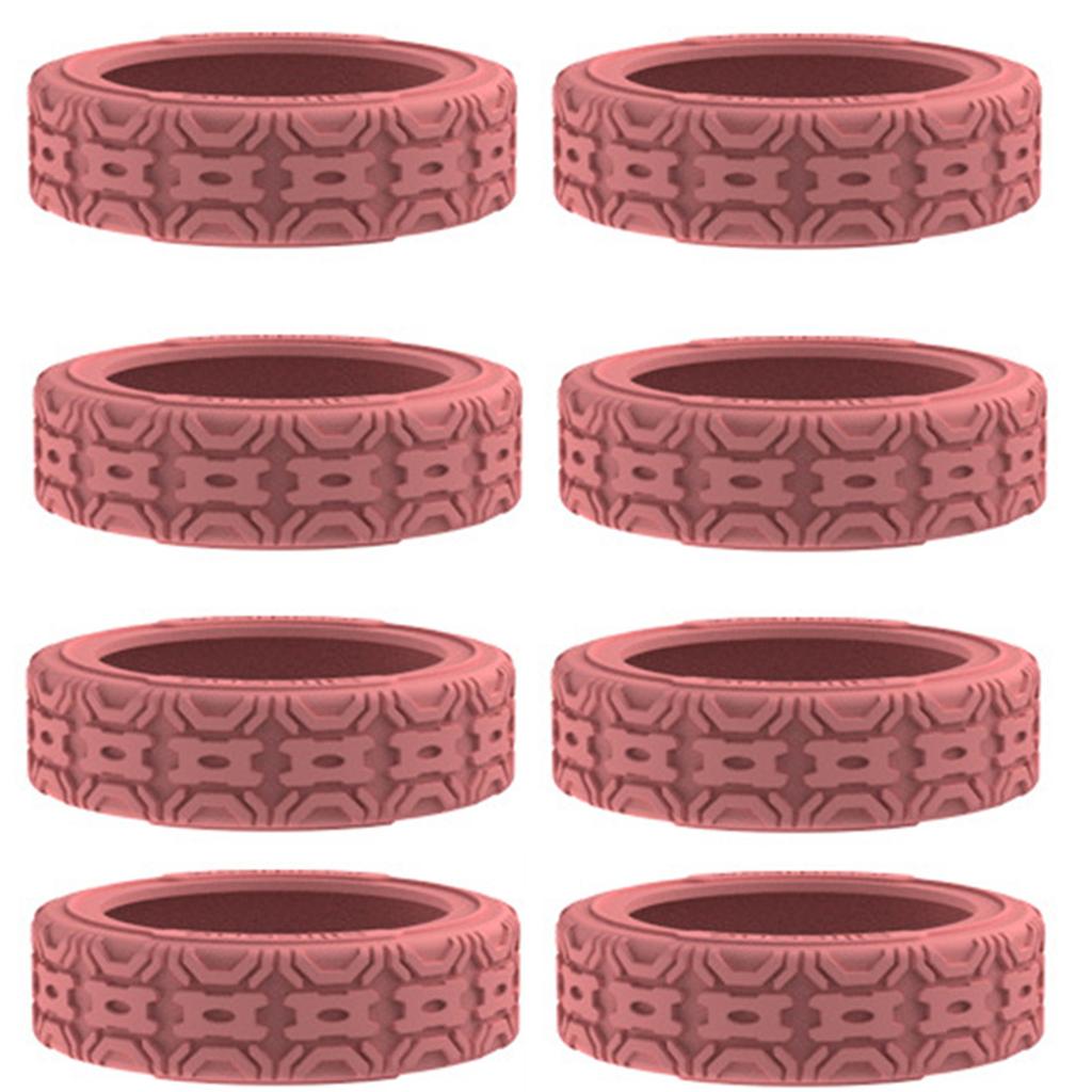 4/8 шт. Портативные Защитите колеса вашего багажа гибкими силиконовыми чехлами для чемоданов