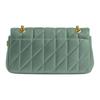 COACH Tabby 26 Logo Snap Fastening Nappa Leather Crossbody Shoulder Bag Medium Women's Green