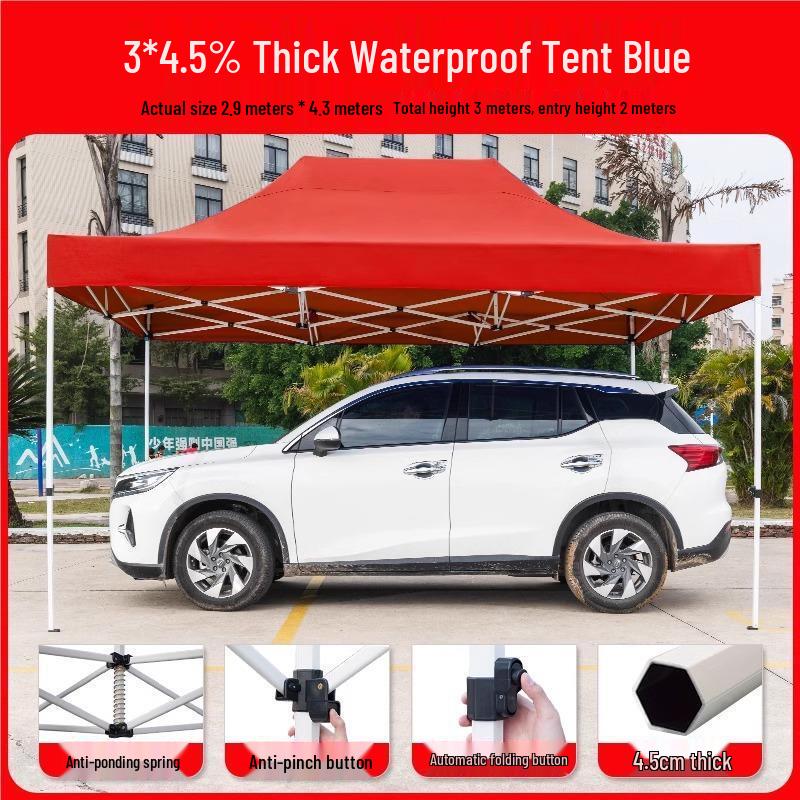 Heavy-Duty Folding Outdoor Pop-Up Canopy