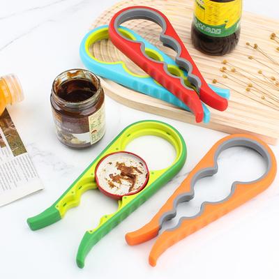 Артрит зажим открывалка для бутылок 4-в-1 нескользящая резиновая ручка консервный нож крышка для банки