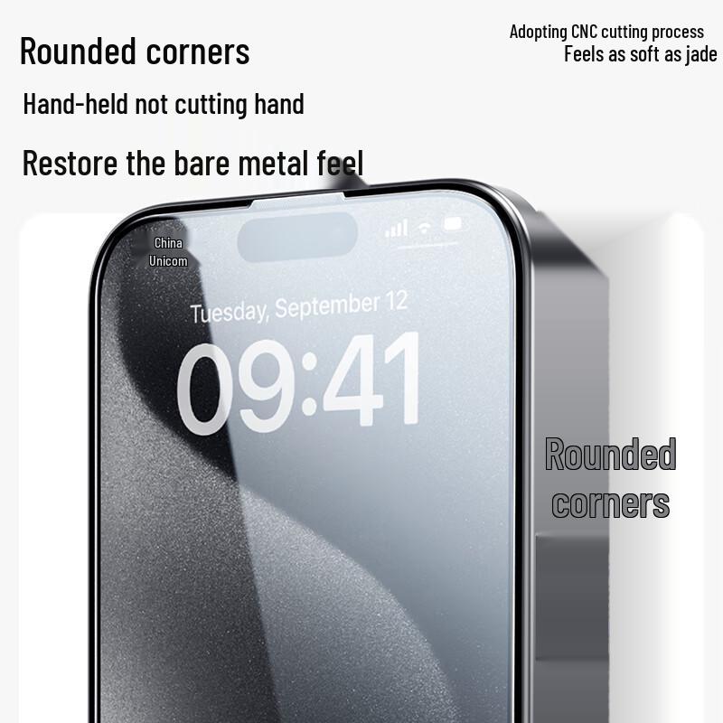 Закаленное стекло PISEN для экрана iPhone 16/15