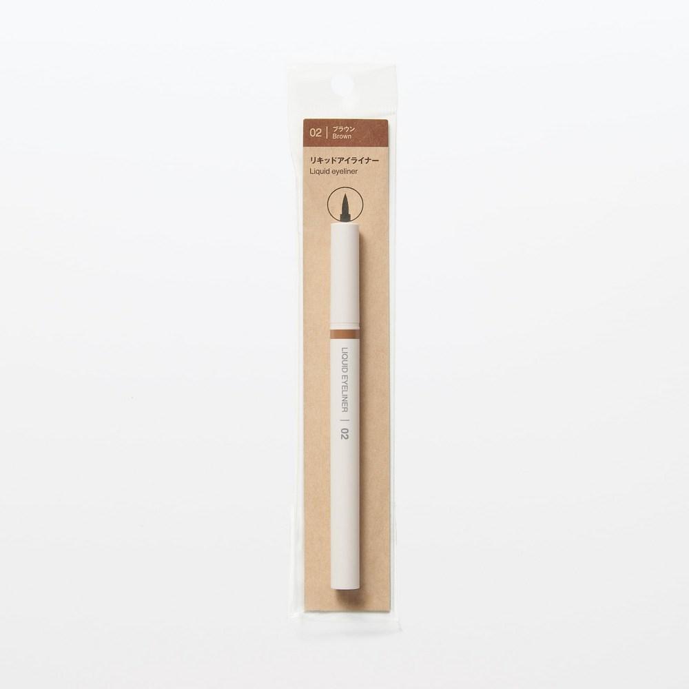 MUJI Жидкая подводка для глаз Коричневая OAP79A4S