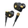 Radius Audio MMCX Replacement Double V Series HP-TWF31 Hi-Res Earphones Cable, (W n°3 (Black) + 2.5mm Plug)