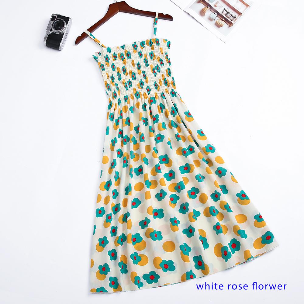 Женский сарафан в горошек, длина мини