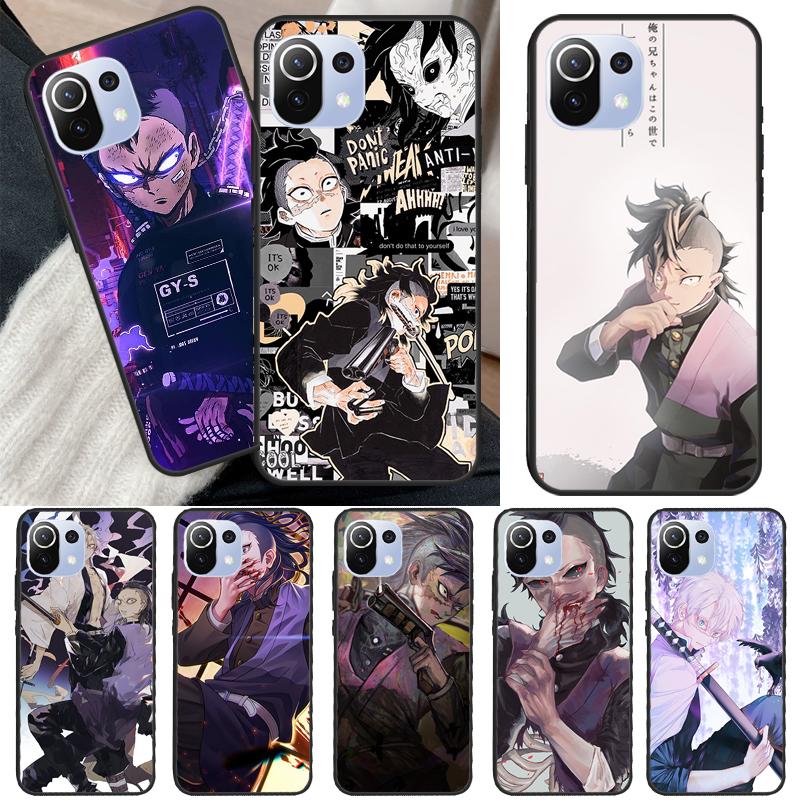 Чехол с изображением аниме Shinazugawa Genya для POCO X4 Pro F3 M3 M4 Pro X3 Pro GT, чехол для телефона Xiaomi 12 11T Pro Mi 11 Lite