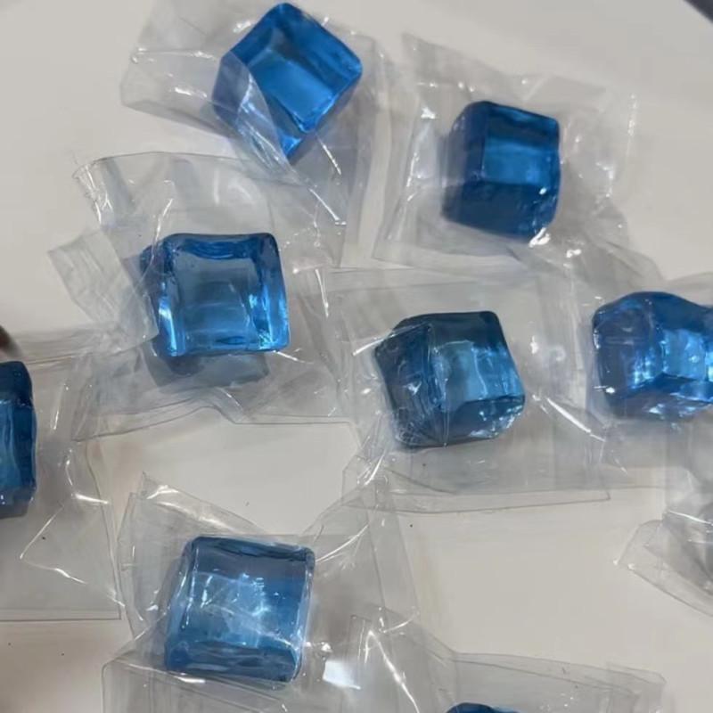 Fidget Toy Mini Squishy Toys Mochi Ice Block Stress Ball Toy Kawaii Transparent Cube cat paw fish Stress Relief Squeeze Toy