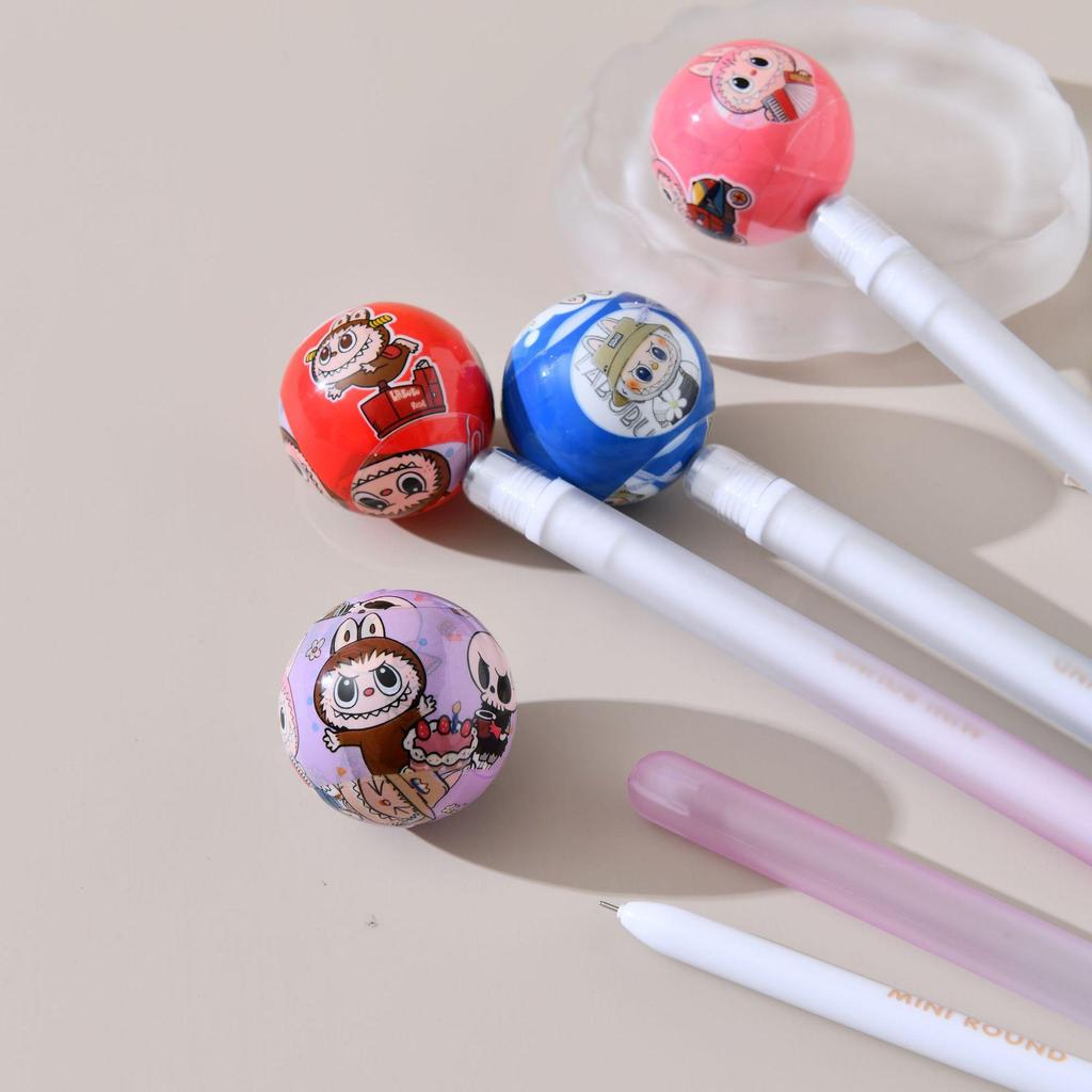 Cross-Border Magnetic Levitation Cartoon Planet Capybara Signature Pen with Rotating Cap and 0.5 Needle Tip