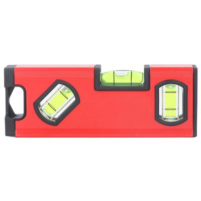 15 см Деревообработка Уровень-линейка Многоугольный пузырьковый уровень Алюминиевый сплав Магнитный Карманный измерительный инструмент