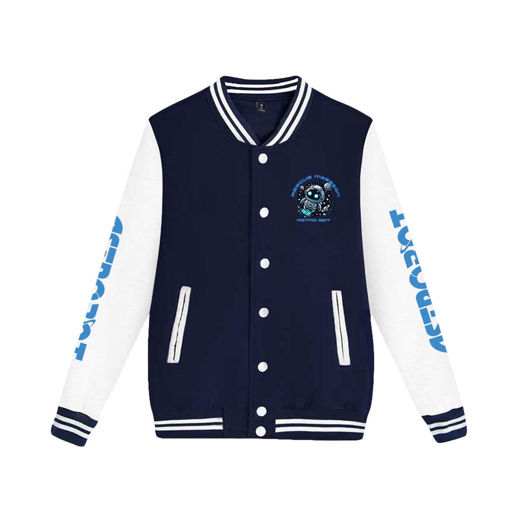 Унисекс-мода для поклонников Astro Bot Печатная бейсбольная толстовка для женщин и мужчин Куртки для активного отдыха