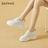 Женские повседневные кожаные кроссовки на платформе Daphne со скрытой танкеткой