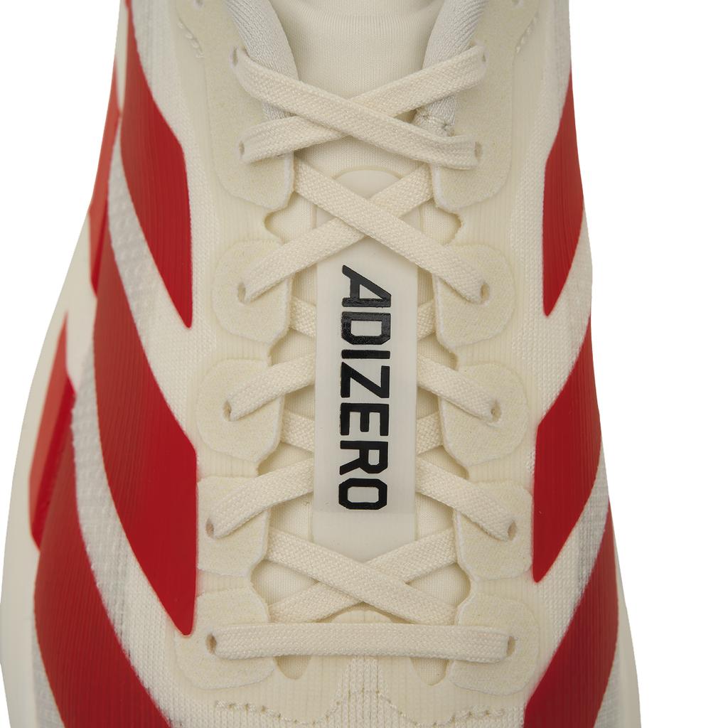 adidas Adizero Evo SL Бегать — значит жить! Мужские кроссовки Белые Молочные Ярко-алые JS1182