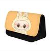 New Primary School Students Cartoon Double-layer Pencil Case Cute Children's Stationery Case Polyester Pencil Case