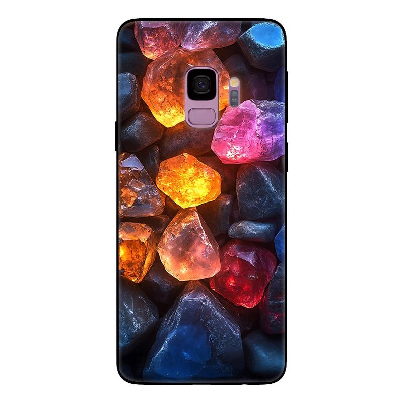 Чехол для Samsung Galaxy S9 Plus SM-G965F G965 S9Plus Мраморный Рисунок Мягкий Матовый Силиконовый Задний Чехол для Samsung S9 S9+ Полный Чехол