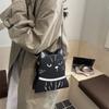 Модные Креативные Личностные ПУ Форма Кошки Сумки Через Плечо для Женщин 2026 Новая Темная Серия Уникальный Дизайн Супер Крутые Сумки Кроссбоди
