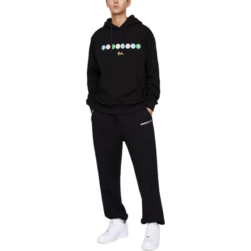 CLOT Sweatshirts Men's Black Hooded Moderate Regular CTHD20FCN306-BK