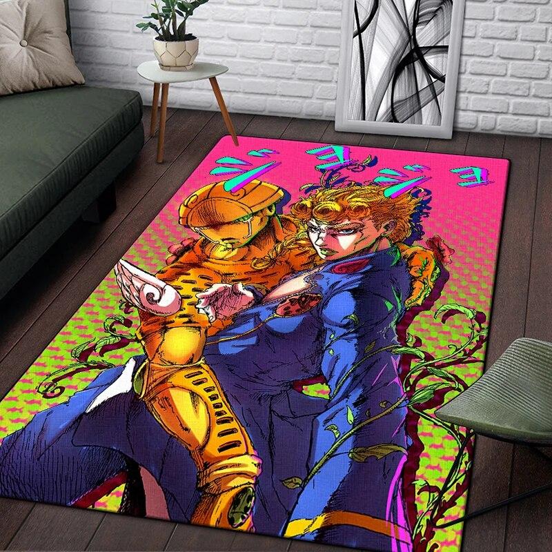 Джоджо аниме красивый ковер с рисунком для гостиной большой ковер черный мягкий ковер украшения дома коврики бохо коврики для пикника