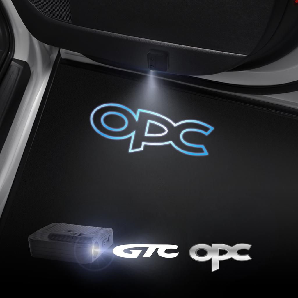 1/2 шт. GTC OPC Автомобильные дверные приветственные огни Проектор логотипа Беспроводное датчиковое обнаружение Для Opel Insignia Corsa Adam Astra Mokka Vauxhall
