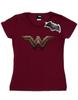 Womens/Ladies Wonder Woman Logo Cotton T-Shirt