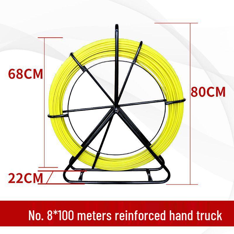 Fiberglass Cable Puller & Pipe Threader for Electricians