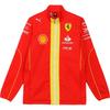 Ferrari Replica Team Letter Logo Waterproof Breathable Running Long Sleeve Jacket Men Jackets Crimson 763866-01