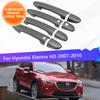 Для Mazda CX-3 CX3 CX 3 DK 2016 2017 2018 2022 Хромированная крышка дверной ручки автомобиля, набор накладок, хромированный стиль