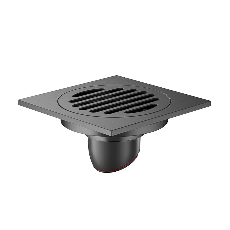 MDNG Square Fine-Carved Bathroom Floor Drain