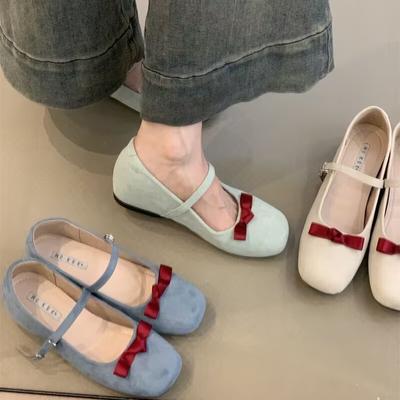 Корейский сказочный стиль нежные вечерние туфли увеличение высоты на 3 см балетки французские суперкрасивые туфли Мэри Джейн женские