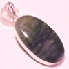 Moss Agate Gemstone Pendant Handmade Ethnic Unique Design Jewelry 2.1" q1D14