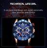 Многофункциональные водонепроницаемые кварцевые часы LIGE
