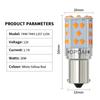 1 шт. 1156 BA15S P21W BAU15S PY21W Canbus 157 BAY15D P21/5W Светодиодные лампы Супер яркие 3030 35SMD Автомобильная лампа заднего хода Указатель поворота