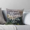 Do Not Be Afraid, Jehovah Is With You Throw Cushions & Pillows Without Core