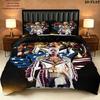 Cody Rhodeswwe Pattern Bedding Quilt Set Quilt Cover Pillowcase Home Birthday Gift(1 * duvet cover + 2 * pillowcase, without core)