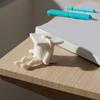 Миниатюрная фигурка выпускной шапочки, напечатанная на 3D-принтере, Маленькая фигурка выпускной шапки с болтающимися ножками для дома, полки, стола, Принадлежности для выпускной вечеринки