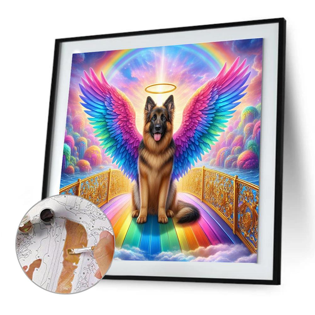 Набор для рисования по номерам на холсте своими руками, масляная живопись, картина с животными, домашний декор на стену